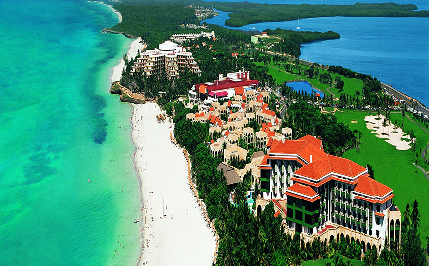 Hoteles de Playa. Bellezas del Caribe